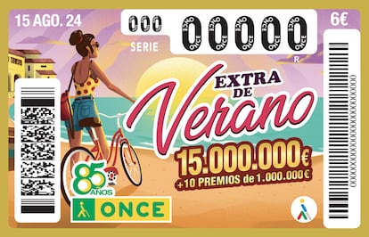 Sorteo Extra de Verano de la ONCE 2024