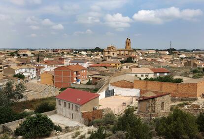Vista del pueblo de Robres, en Huesca.
