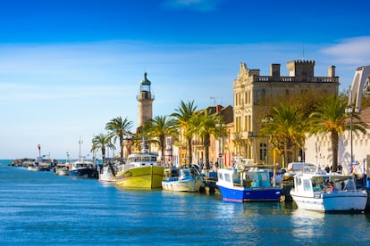 El puerto pesquero Le Grau-du-Roi, a media hora en coche desde Montpellier.