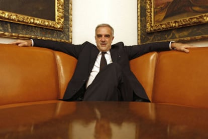 Luis Moreno Ocampo, fiscal jefe de la Corte Penal Internacional, en 2009.