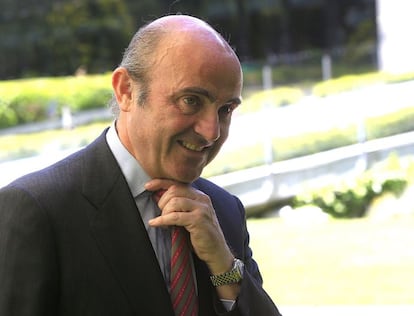 El ministro de Economía en funciones, Luis de Guindos.