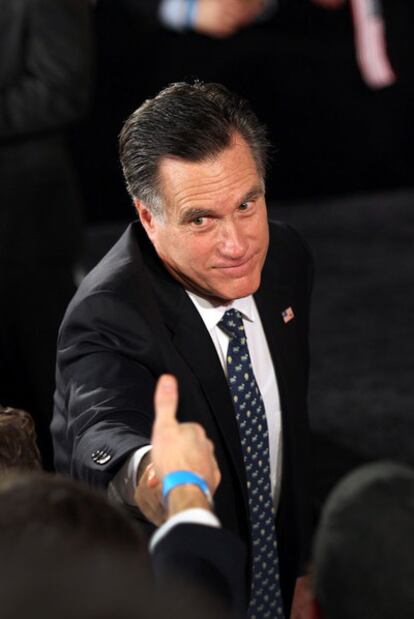 Mitt Romney, en Columbia (Carolina del Sur).