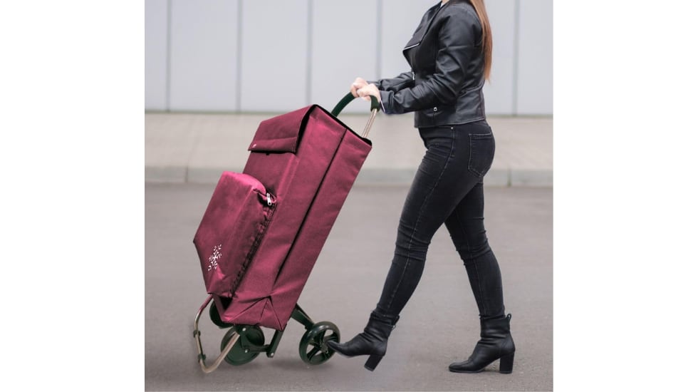 Tienes la opción de usar dos o cuatro ruedas.