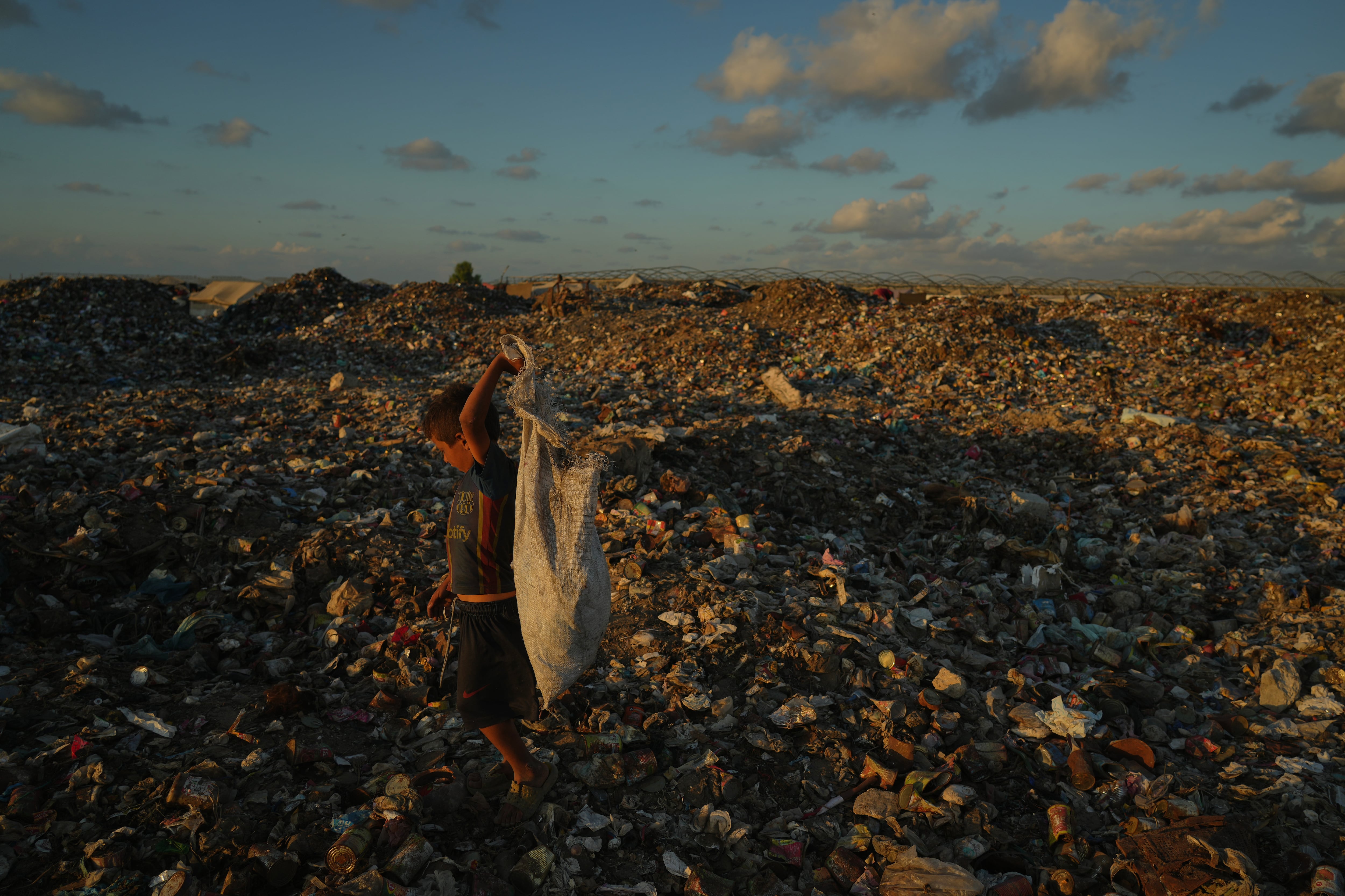 El niño de la franja de Gaza 
