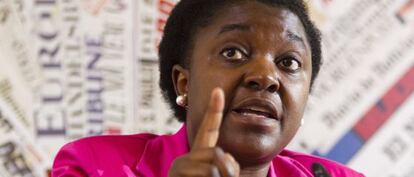 Cecile Kyenge, ministra de Integración de Italia.