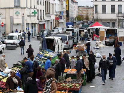 Molenbeek, un barrio de Bruselas con fuerte presencia musulmana. 