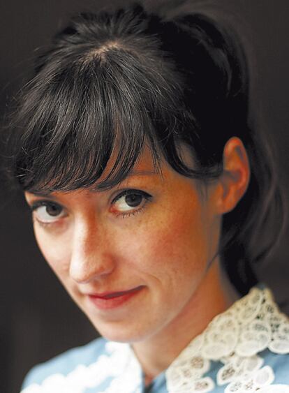 <b>Charlotte Roche, autora de la novela 'Zonas húmedas'</b>
