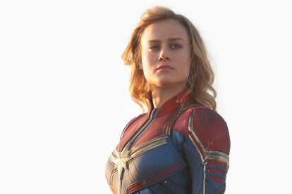 Brie Larson, la enemiga número uno de los tuiteros de extrema derecha.