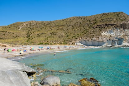 Cala de Enmedio, en el parque natural del Cabo de Gata-Níjar (Almería).