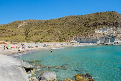 Cala de Enmedio, en el parque natural del Cabo de Gata-Níjar (Almería). 