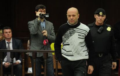 Dmitry Pavlyuchenkov, el exagente de policía condenado por el asesinato de Politkovskaya.