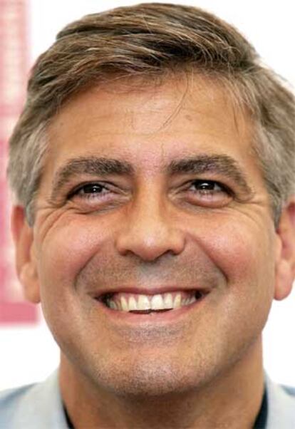 George Clooney, ayer en la Mostra de Venecia.