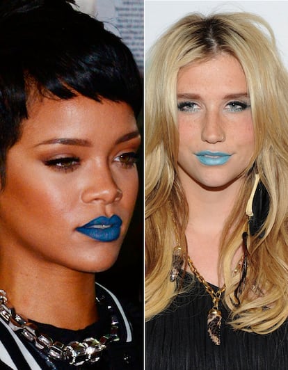 Rihanna lo intentó. Ke$ha le siguió la corriente. El labial de color azul tuvo su momento, por suerte, de manera bastante fugaz. Mucho nos tememos, a nuestro pesar, que en 2014, algunas se apuntarán a la corriente del labial verde (sí, verde esmeralda) que Dolce & Gabbana propone para este invierno.