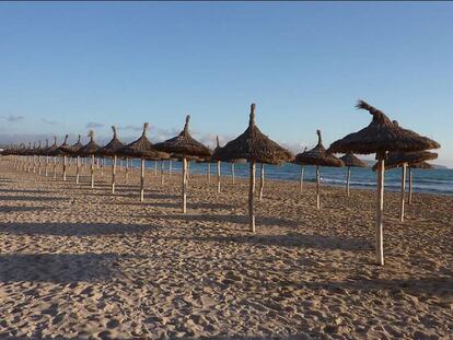 Playa de Can Pastilla.