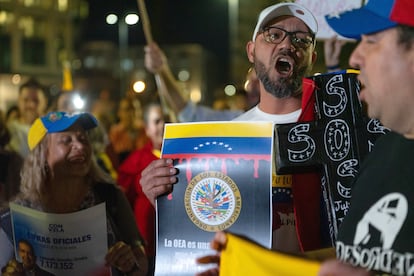 Venezolanos se manifiestan contra el triunfo de Nicolás Maduro en las elecciones 2024