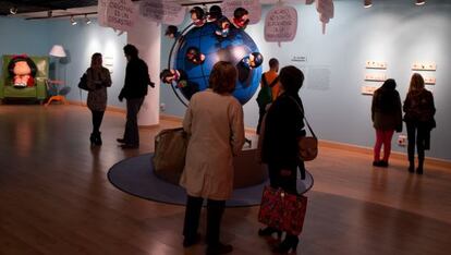 Exposici&oacute;n de Mafalda en el espacio cultural MIRA de Pozuelo de Alarc&oacute;n. 