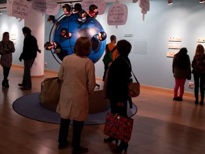 Exposici&oacute;n de Mafalda en el espacio cultural MIRA de Pozuelo de Alarc&oacute;n. 