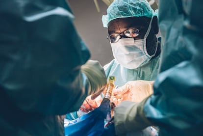 En el hospital Sokoto Noma, el cirujano plástico Muhammad Abubakar Lawal realiza una cirugía reconstructiva a un superviviente de la voracidad del noma. La enfermedad no es contagiosa y está asociada a la desnutrición, condiciones de vida insalubre y pobreza, sobre todo en los niños. El noma está desde febrero un poco más cerca de ser reconocido como enfermedad tropical desatendida. Nigeria presentó entonces un informe ante la Organización Mundial de la Salud (OMS) que asegura que cumple todos los criterios para entrar en dicha lista mundial. Su inclusión ayudaría a poner el foco en el noma y a conseguir recursos para prevenir y tratar la enfermedad. 