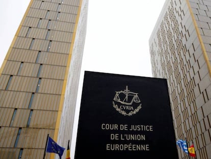 La sede del Tribunal de Justicia de la Unión Europea, en Luxemburgo. 