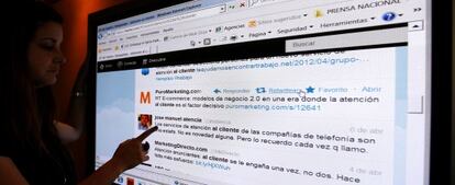 En Espa&ntilde;a, alrededor del 75% de las grandes marcas tiene una cuenta de Twitter, aunque un tercio de ellas apenas interact&uacute;a.