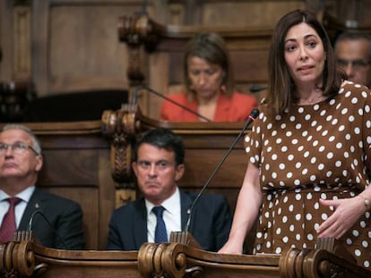 Luz Guilarte, presidenta del grupo municipal de Ciudadanos en el Ayuntamiento de Barcelona.