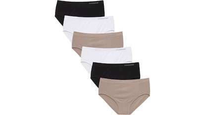 Este pack de braguitas altas sin costuras y algodón son top ventas en Amazon.