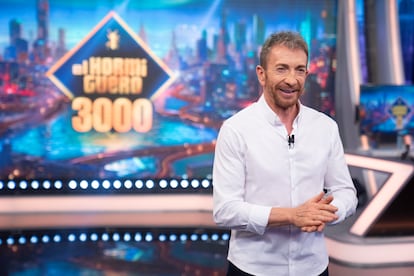 Pablo Motos, durante el arranque del programa 3.000 de 'El hormiguero'