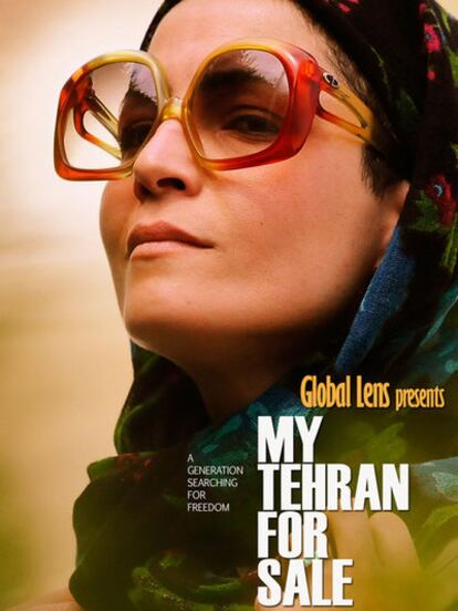 Cartel de la película 'My Tehran for Sale', por la que ha sido condenada la actriz iraní Marzie Vafamehr.
