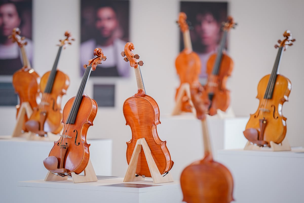 Luthiers of the future: The school in Colombia that crafts violins under the guidance of the Stradivari Institute