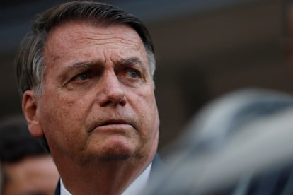 Jair Bolsonaro en Brasilia.