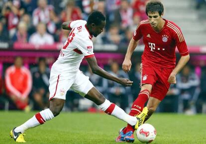 Javi Martínez, durante un partido de la Bundesliga ante el Sttutgart. 