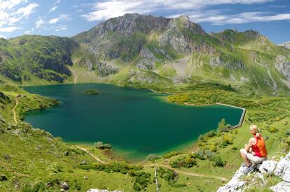 El lago del Valle, en el parque natural de Somiedo (Asturias).