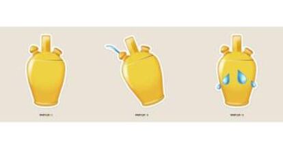 Algunos de los prototipos que se han barajado como posibles ‘emojis’ de WhatsApp.