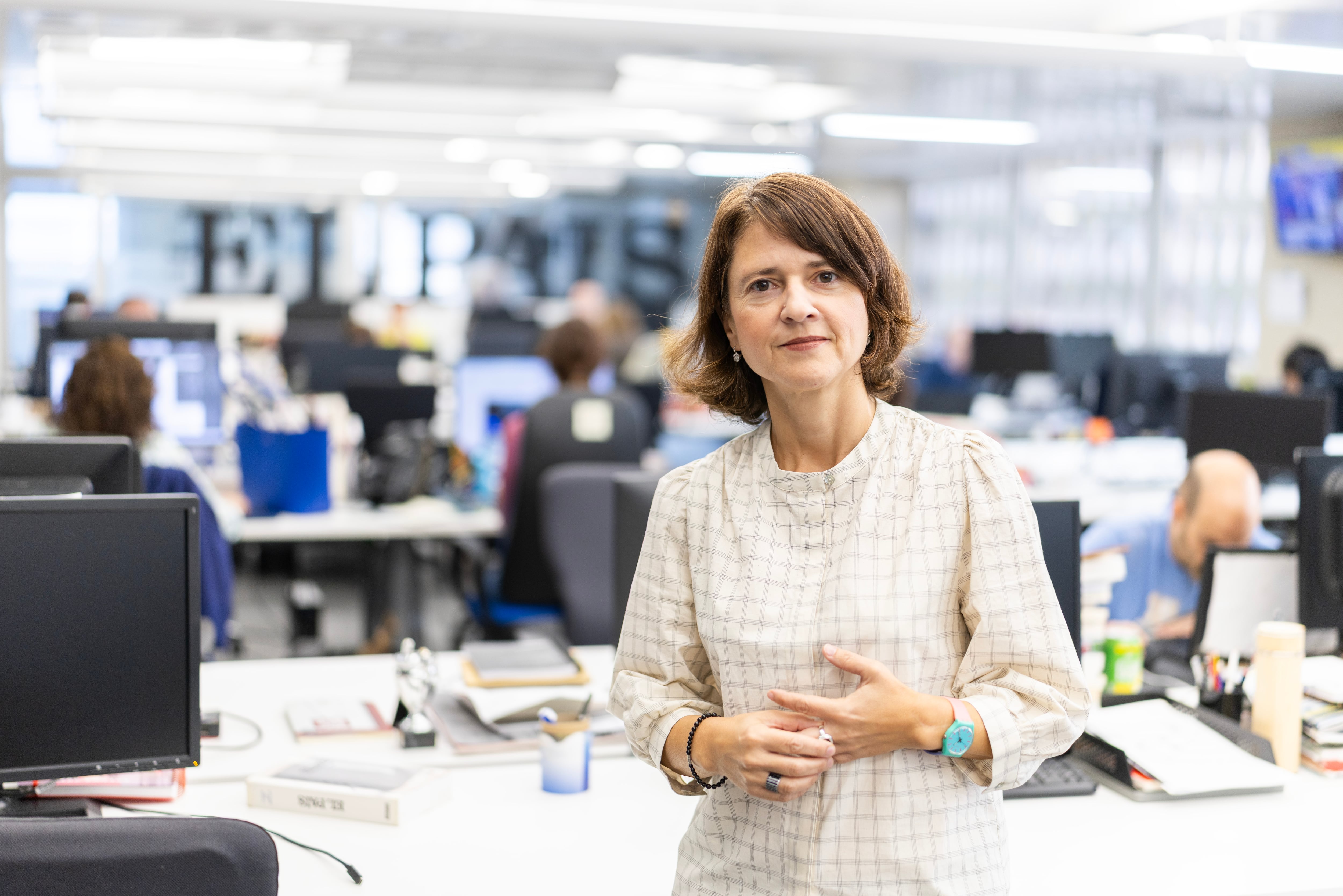 Lucía Abellán, nueva subdirectora de Cinco Días y redactora jefa de Economía de EL PAÍS.