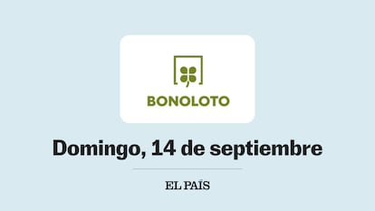 Bonoloto comprobar sorteo del domingo 14 de septiembre de 2025