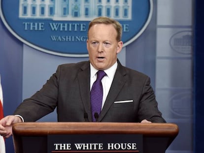 Sean Spicer, porta-voz da Casa Branca, pede demissão