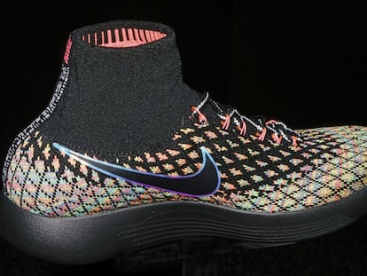 Las LunarEpic Flyknit, cuyas suelas se contraen y expanden.