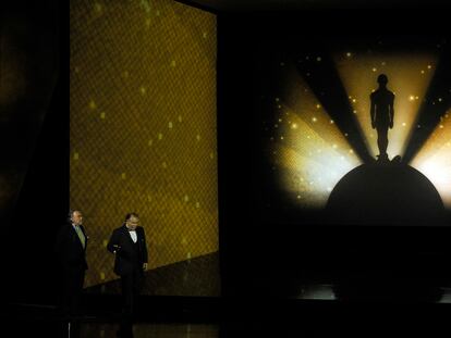 Ceremonia de entrega de los Premios Ariel, en Ciudad de México, en una imagen de archivo.