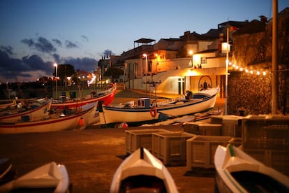 El puerto de Vila Franca do Campo, pueblo al sur de la isla de São Miguel.