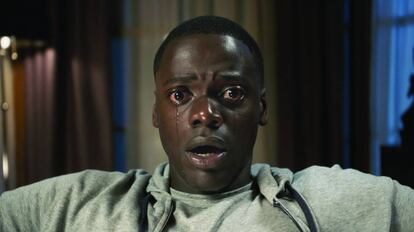 Dnaiel Kaluuya en un fotograma de ‘Déjame salir’.