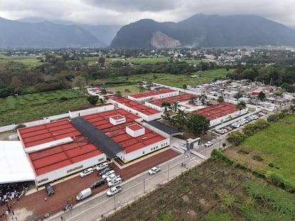 Hospital IMSS-Bienestar de Salud Mental Dr. Víctor M. Concha, en Veracruz, en noviembre 2024. 
