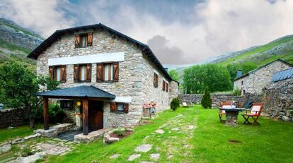 La casa rural El Rinc&oacute;n de Babia, en Le&oacute;n. 