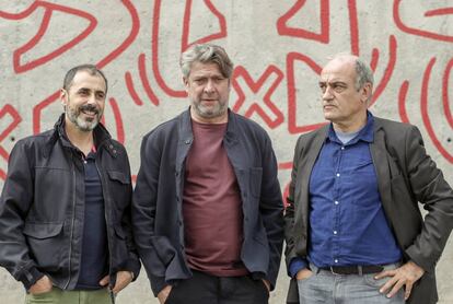 Llu&iacute;s Villanueva, Pere Arquillu&eacute; y Francesc Orella, protagonistas de Art.