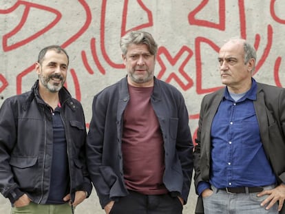 Llu&iacute;s Villanueva, Pere Arquillu&eacute; y Francesc Orella, protagonistas de Art.