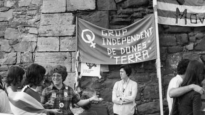 Un de las fotos incluidas en la galería documental de la web 'mujeresfeministas'.