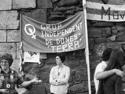 Un de las fotos incluidas en la galer&iacute;a documental de la web &#039;mujeresfeministas&#039;.