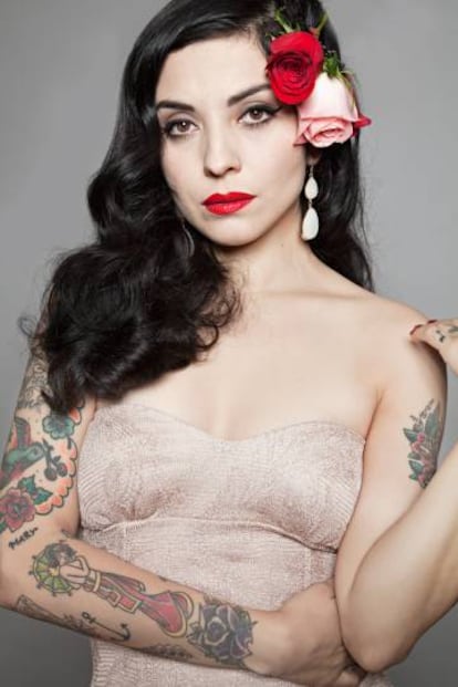 La cantante chilena Mon Laferte, en una imagen promocional.