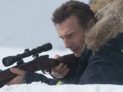 Neeson, en un momento de 'Venganza bajo cero'.