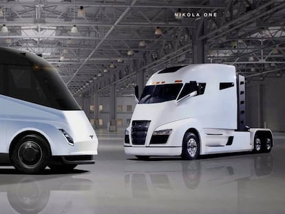 Nikola lanza un nuevo camión para competir con el Tesla Semi