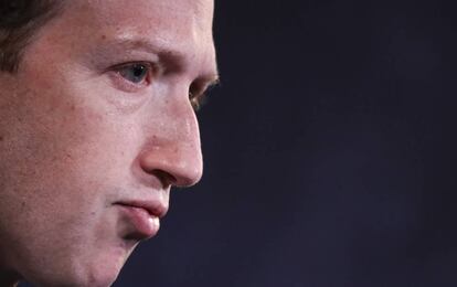 Mark Zuckerberg durante una aparición pública a finales de 2019